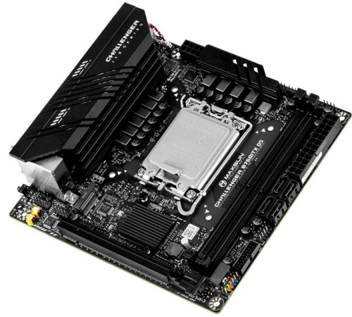 Материнская плата MAXSUN MS-Challenger B760ITX D5, LGA1700, B760, 2*DDR5, 4*SATA3, 2*M.2, 2*USB 3.2, 4*USB 2.0, 1*PCIEx16, 2*HDMI+2*DP, mITX