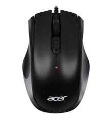 Мышь компьютерная/ Проводная мышь Acer OMW020 оптическая (1600dpi) USB (3but) black