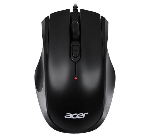 Мышь компьютерная/ Проводная мышь Acer OMW020 оптическая (1600dpi) USB (3but) black Мышь компьютерная/ Проводная мышь Acer OMW020 оптическая (1600dpi) USB (3but) black