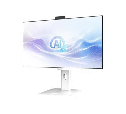 Моноблок MSI Modern AM273QP AI 1UM AiO 27" WQHD (2560x1440)IPS AG Non-touch, Core Ultra 5 125H (3.6GHz), 16Gb DDR5(2*8GB), 512GB SSD M.2, Intel UHD, WiFi, BT, camera, WirelessKB&mouse Eng/Rus,NoOS,1y,White