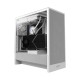 Корпус ПК без блока питания/ Case NZXT H5 Flow (2024), Midi-Tower, TG, 1x120mm, 1xUSB-A 3.2 + 1xUSB-C 3.2, E-ATX, ATX, mATX, mITX White
