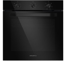 Шкаф духовой электрический MAUNFELD EOEF.766B2/ Тип: электрический 60 см, 76л, механическое управление, 7 функций, гриль, конвекция, 1 уровень телескопических направляющих, таймер, черный