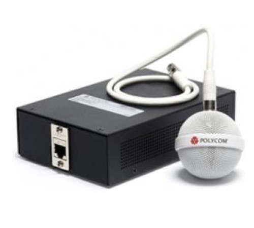 Микрофон потолочный/ Ceiling Microphone Array - White "Extension" Kit: Includes 2ft/60cm drop cable, electronics interface, 25ft/7.6m plenum cable. For use with Ceiling Microphone Array 2200-23809-002. Platform dictates maximum # supported