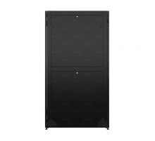 Шкаф напольный серверный NTSS ПРОЦОД DS 42U 800х1070мм, двойные боковые стенки,панель потолка с щеточными вводами, двери перфорированная и перфорированнаядвухстворчатая, без панели пола, регулируемые опоры, ролики, черный RAL 9005