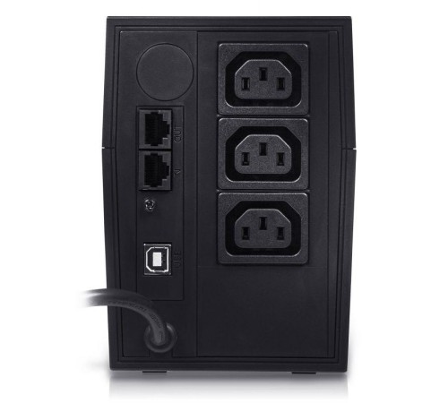 Источник бесперебойного питания (черный)/ Powercom RPT-600AP 360W, 3*IEC320, USB, RJ-45 Источник бесперебойного питания (черный)/ Powercom RPT-600AP 360W, 3*IEC320, USB, RJ-45