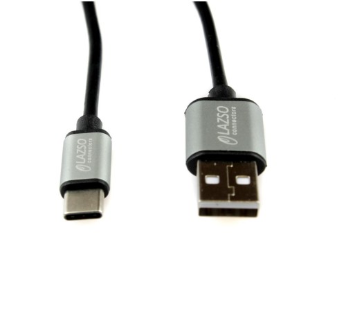 Кабель/ LAZSO Кабель для передачи данных и зарядки USB2.0 (USB type C), 2А