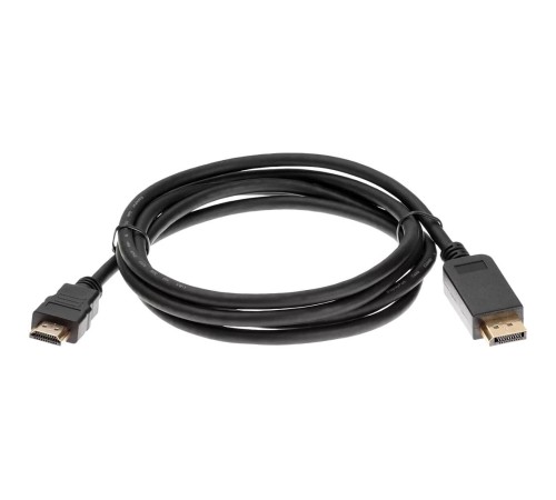 Кабель-переходник/ Кабель-переходник DisplayPort M-> HDMI M 4K@30Hz 1.8m iOpen (Aopen/Qust) <ACG608-1.8M>
