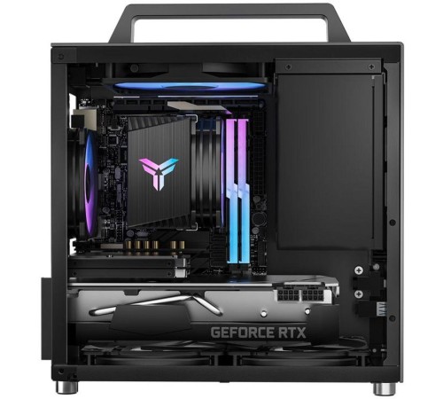 Корпус без блока питания/ Case JONSBO T8 PLUS, Mini-Tower, TG, 1x140mm, 1xUSB-A 3.2 + 1xUSB-C 3.2, mITX Black Корпус без блока питания/ Case JONSBO T8 PLUS, Mini-Tower, TG, 1x140mm, 1xUSB-A 3.2 + 1xUSB-C 3.2, mITX Black