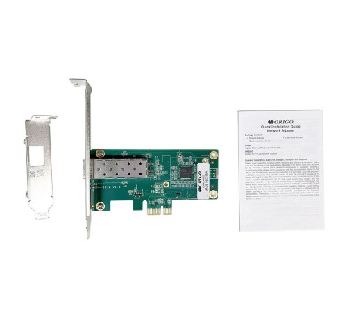 Сетевой адаптер/ Сетевой адаптер PCI-E, Intel I210, 1x1000Base-X SFP