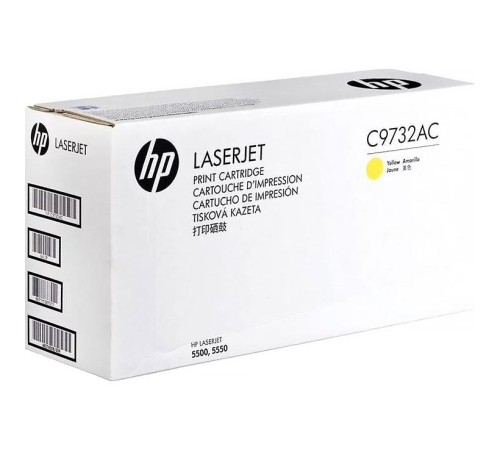 Тонер-картридж/ HP C9732AC Ylw Contr LJ Toner Cartridge Тонер-картридж/ HP C9732AC Ylw Contr LJ Toner Cartridge