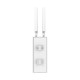 Точка доступа/ AC1200 WiFi Outdoor Access Point, Repeater, 867Mbps at 5GHz + 300Mbps at 2.4GHz, 1 x 100Mbps RJ45, 2 Detachable Antennas, 24V passive PoE, IP65 Waterproof, lightning protection, passive PoE adapter included, -20 ~ 60? Operating Temperature,