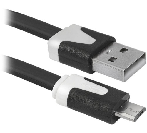 Defender USB кабель USB08-03P USB2.0 AM-MicroBM, 1.0м