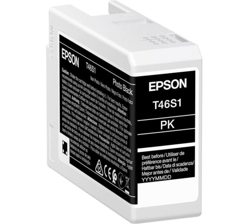 Картридж/ Singlepack PhotoBlack T46S1 UltraChromePro10 ink 25ml