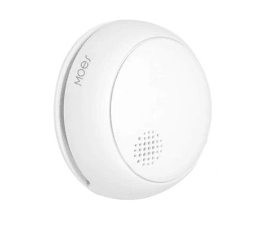 Датчик обнаружения дыма Moes ZigBee Photoelectric Smoke Alarm (Smart Smoke Detector) белый модели HS2SA-1 Датчик обнаружения дыма Moes ZigBee Photoelectric Smoke Alarm (Smart Smoke Detector) белый модели HS2SA-1