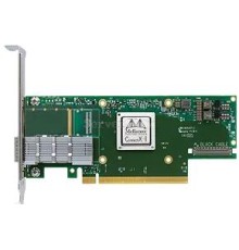 Сетевая карта/ NVIDIA ConnectX-7 HHHL Adapter Card, 25/50GbE, Quad-Port SFP56, PCIe 4.0 x16, Crypto Disabled, Secure Boot Enabled, Tall Bracket