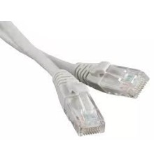 Патч-корд/ Патч-корд GoPower RJ-45 (m)-RJ-45 (m) 20.0м кат.5е ПВХ 26AWG серый в пакете (1/20)