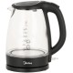 Чайник Midea/ 2200 Вт, 1.7 л, подтсветка, корпус: стекло