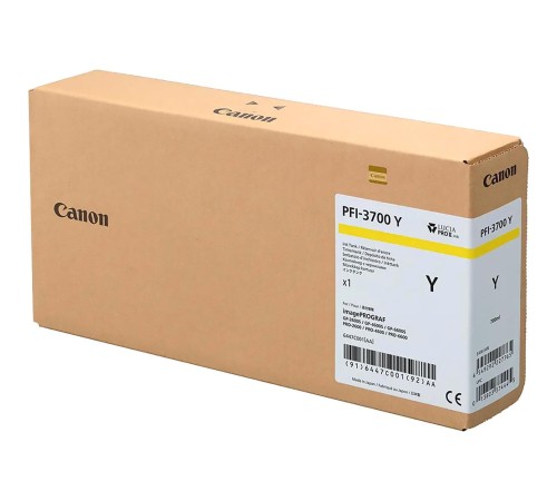 Картридж/ PFI-3700Y