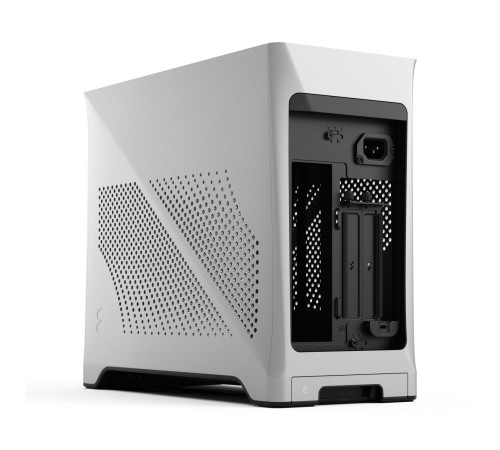 Корпус ПК без блока питания/ Case Fractal Design Era 2, SFF, 2x120mm, 2xUSB-A 3.0 + 1xUSB 3.2 Type-C, SFX PSU Support, mITX Silver