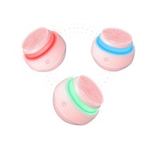 Массажер для ультразвуковой чистки лица Fittop L-Sonic, розовый