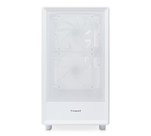Корпус без блока питания/ Case HSPD M310, Mesh Mini-tower, White, TG, 0.4 SPCC, 3x120mm ARGB (Orbis F1) mATX, mITX 180/280/160mm 1x2.5", 1x3.5", 4xPCI 2xUSB-A 3.0 452x277x418mm Корпус без блока питания/ Case HSPD M310, Mesh Mini-tower, White, TG, 0.4 SPCC, 3x120mm ARGB (Orbis F1) mATX, mITX 180/280/160mm 1x2.5", 1x3.5", 4xPCI 2xUSB-A 3.0 452x277x418mm