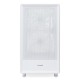 Корпус без блока питания/ Case HSPD M310, Mesh Mini-tower, White, TG, 0.4 SPCC, 3x120mm ARGB (Orbis F1) mATX, mITX 180/280/160mm 1x2.5", 1x3.5", 4xPCI 2xUSB-A 3.0 452x277x418mm