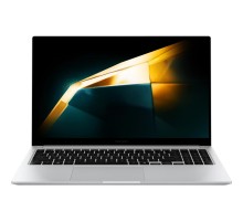 Ноутбук/ Samsung Galaxy Book4 15.6"(1920x1080 IPS (матовый))/Intel Core 7 150U(1.8Ghz)/16384Mb/512PCISSDGb/noDVD/Int:Intel® Graphics/Cam/BT/WiFi/54WHr/war 1y/1.55kg/Silver/Win11Home