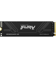 Твердотельный накопитель/ Kingston SSD Fury Renegade, 4096GB, M.2(22x80mm), NVMe, PCIe 5.0 x4, 3D TLC, R/W 14800/14000MB/s, IOPs 2 200 000/2 200 000, TBW 4000, DWPD 0.5 (60 мес)