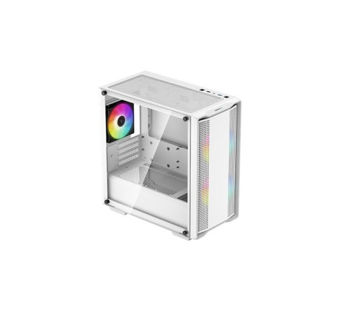 корпус Deepcool CC360 WH ARGB без БП, боковое окно (закаленное стекло), белый, mATX (R-CC360-WHAPM3-G-1)