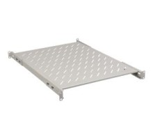 19" стационарная полка глубиной 600мм, серая