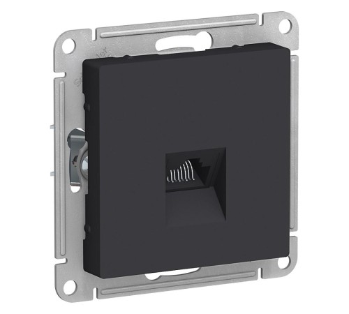 ATLASDESIGN РОЗЕТКА компьютерная RJ45, кат. 5Е, механизм, КАРБОН ATLASDESIGN РОЗЕТКА компьютерная RJ45, кат. 5Е, механизм, КАРБОН