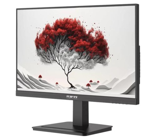 Монитор RDW2401K 1920x1080(FHD)IPS120Hz 5мс 178°/178 300cd 1000:1 VGA HDMI DP Рег. по высоте, Портретный режим, Поворот вокруг своей оси(лево/право), Наклон, Внутренний БП, Динамики, черный, VESA 100*100, МПТ