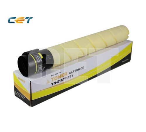 -/ Тонер-картридж (NF5) для KONICA MINOLTA Bizhub C220 (CET) Yellow, 437г