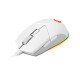 Мышь  проводная Gaming Mouse MSI Clutch GM11, Wired, DPI 5000, symmetrical design, RGB lighting, White