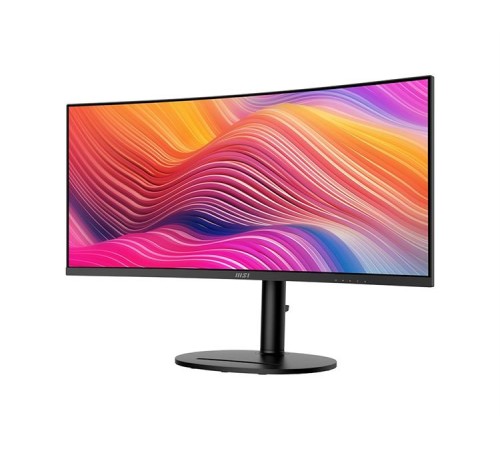 Монитор MSI Modern MD342CQP 34" 21:9 UWQHD(3440x1440) VA Curve 1500R,1ms(MPRT),3000:1,100M:1,300nit,178/178,2*HDMI,1*DP,2xUSB-A,USB-B,USB-C,Speaker,Tilt,Swivel,Height,120Hz (существенное повреждение коробки)