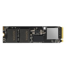 Твердотельный накопитель/ ADATA SSD GAMMIX S70 BLADE, 8000GB, M.2(22x80mm), NVMe, PCIe 4.0 x4, 3D TLC, R/W 7300/6300MB/s, IOPs 750 000/650 000, DRAM buffer 2048MB, TBW 5920, DWPD 0.4, with Heat Spreader (5 лет)