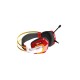 Гарнитура игровая проводная Dareu EH732 Red (красный), подключение USB, подсветка RGB (Мятая упаковка)