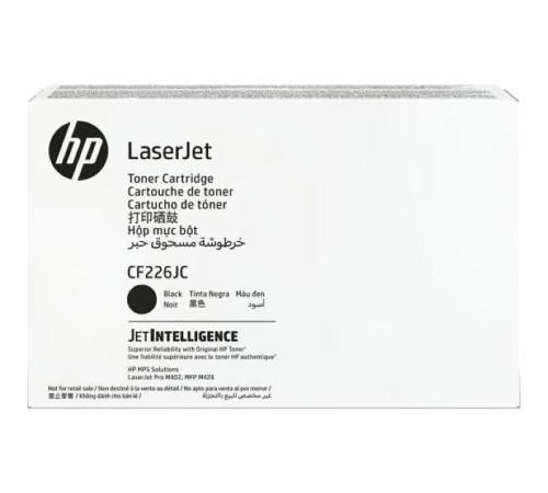 Тонер-картридж/ HP CF226JC Black Contract Original LaserJet Toner Cartridge Тонер-картридж/ HP CF226JC Black Contract Original LaserJet Toner Cartridge