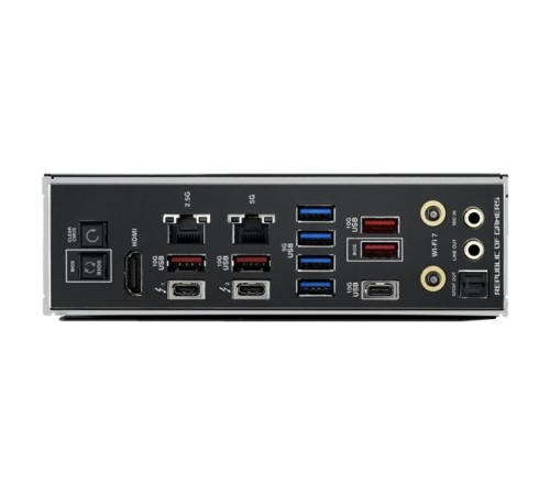 Материнская плата ASUS ROG MAXIMUS Z890 HERO, LGA1851, Z890, 4*DDR5, 4*SATA, 6*M.2, 8*USB 3.2, Type-C, 2*PCIx16, 1*PCIx1,  2*Thunderbolt™ 4, HDM, ATX; 90MB1ID0-M0EAY0