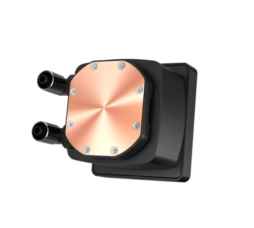 Система охлаждения/ Water Cooling System PCCooler DT360 ARGB Display BK  (300W, 360mm, LED temp., Black, ARGB/ Fans: 3x120mm, 83.83CFM, 3000RPM/ Pump height 62mm, 15dBA, 2600RPM, Rad thickness 27mm/ S: 1851, 1700, 1200, 115X, AM5, AM4)