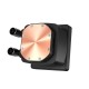 Система охлаждения/ Water Cooling System PCCooler DT360 ARGB Display BK  (300W, 360mm, LED temp., Black, ARGB/ Fans: 3x120mm, 83.83CFM, 3000RPM/ Pump height 62mm, 15dBA, 2600RPM, Rad thickness 27mm/ S: 1851, 1700, 1200, 115X, AM5, AM4)