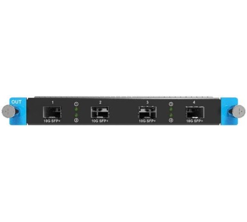 Выходная карта MX_4x10G OPT output card