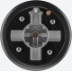 Газовая варочная панель MAUNFELD/ Газовая варочная панель MAUNFELD EGHG.43.33CW/G, механическое управление, 3 конфорки, мощность конфорок 1000, 1700, 3000, электроподжиг, газ-контроль, WOK, цвет белый/нержавеющая сталь
