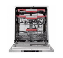 Встраиваемая посудомоечная машина Kuppersberg/ Полноразмерная,  60 см, 14 комплектов, 7 программ, внутреннее освещение, автоматическое открывание дверцы, 3 корзины, луч на полу, уровень шума 49 дБ, А+++