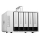 Система хранения данных TerraMaster D5-Thunderbolt3 DAS tower/JBOD,RAID0,1,10,5/up to 5 HS SATA(3,5' or 2,5')/1xDP1.2/2x40GbThunderbolt3/1xPS/1YW
