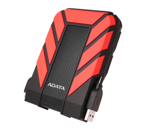 Внешний жесткий диск/ Portable HDD 1TB ADATA HD710 Pro (Red), IP68, USB 3.2 Gen1, 133x99x22mm, 270g /3 года/ Внешний жесткий диск/ Portable HDD 1TB ADATA HD710 Pro (Red), IP68, USB 3.2 Gen1, 133x99x22mm, 270g /3 года/