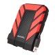 Внешний жесткий диск/ Portable HDD 1TB ADATA HD710 Pro (Red), IP68, USB 3.2 Gen1, 133x99x22mm, 270g /3 года/