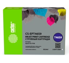 -/ Картридж струйный Cactus CS-EPT46S9 T46S9 светло-серый (30мл) для Epson SureColor SC-P700