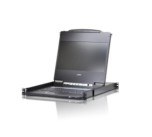 КВМ консоль ATEN 17.3" Single Rail LCD Console (USB, HDMI / DVI / VGA, 1920x1080)