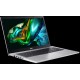 Ноутбук/ ACER Aspire A315-44P-R3LB 15.6"(1920x1080 (матовый))/AMD Ryzen 7 5700U(1.8Ghz)/16384Mb/1024PCISSDGb/noDVD/Int:UMA/Cam/BT/WiFi/50WHr/war 1y/1.8kg/Silver/NoOS